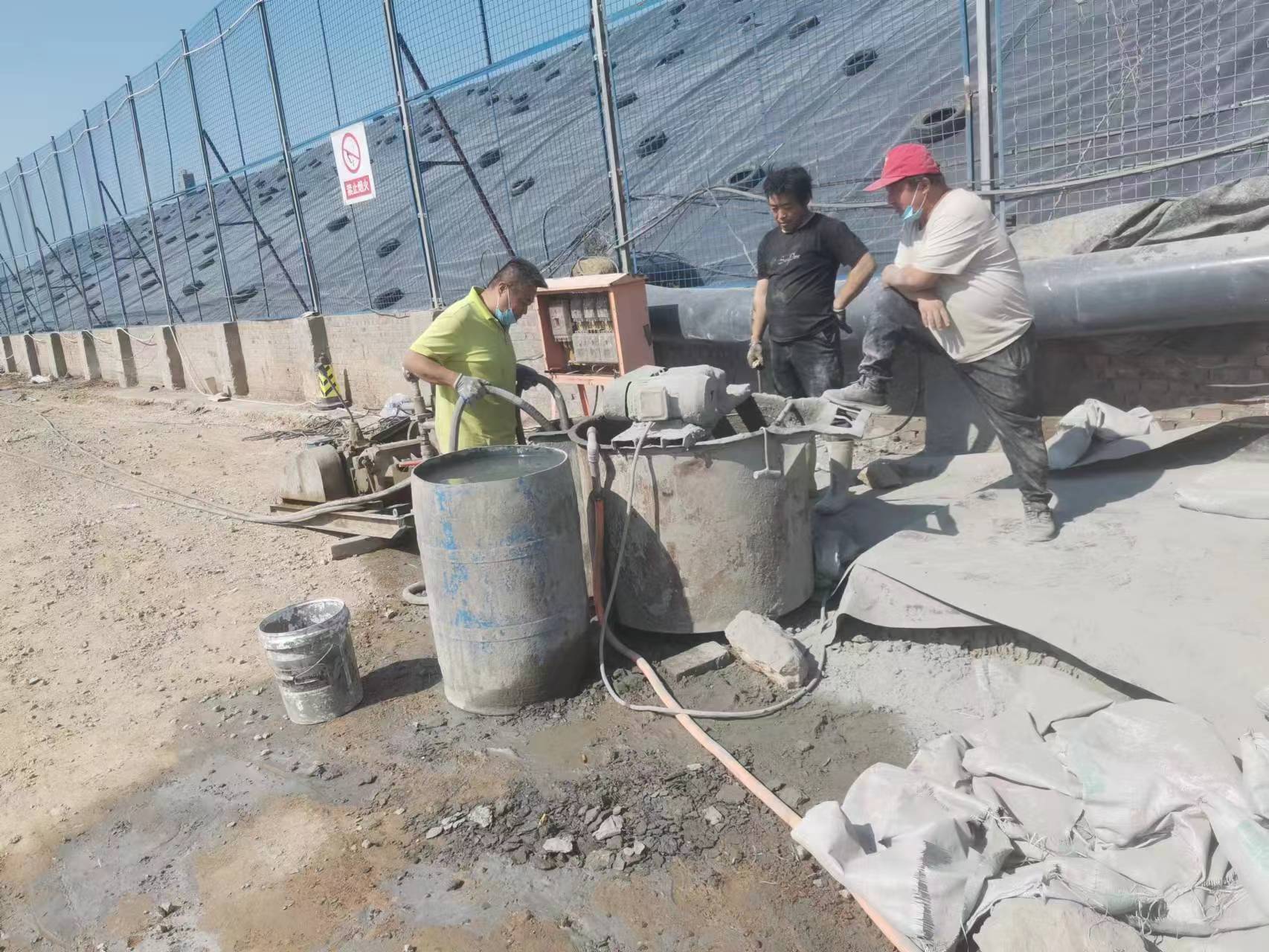 定结袖阀管注浆